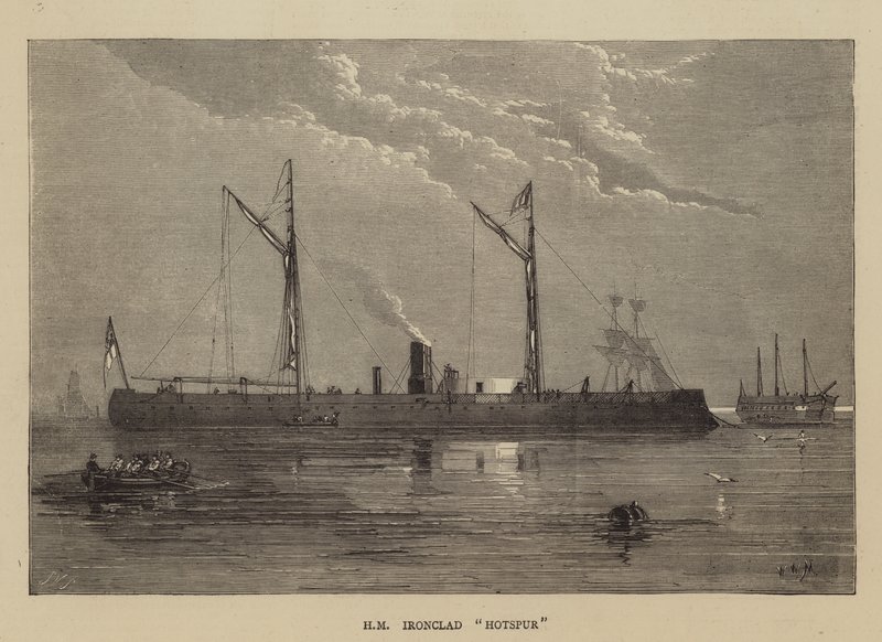 HM Ironclad Hotspur af Walter William May