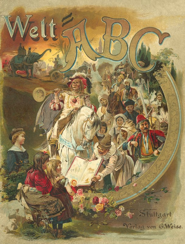 Welt ABC (chromolitho) af Walter Zweigle