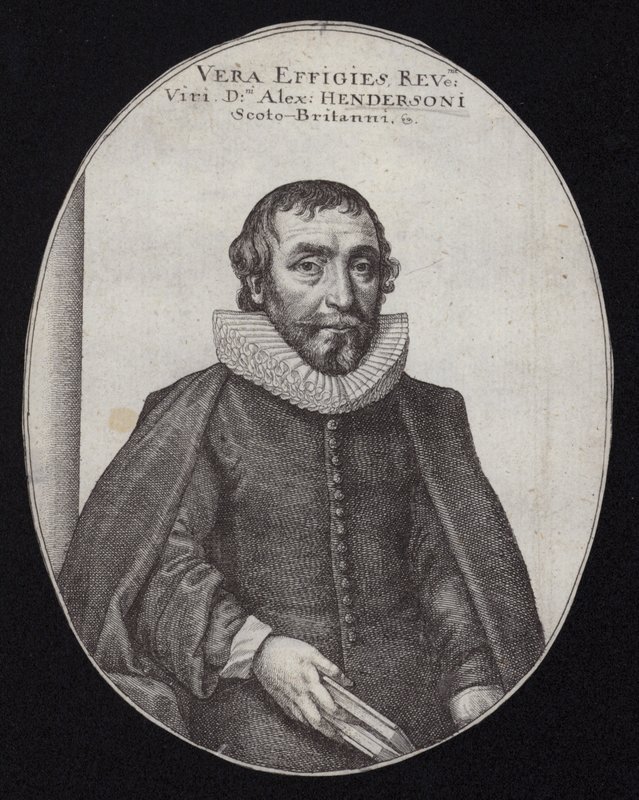Pastor Alexander Henderson af Wenceslaus Hollar