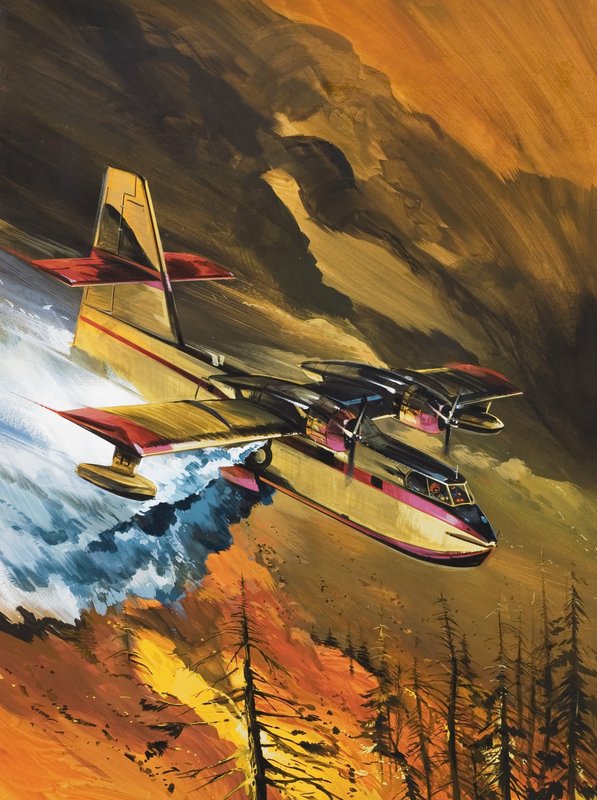 Flyvende brandmænd af Wilf (20th century) Hardy