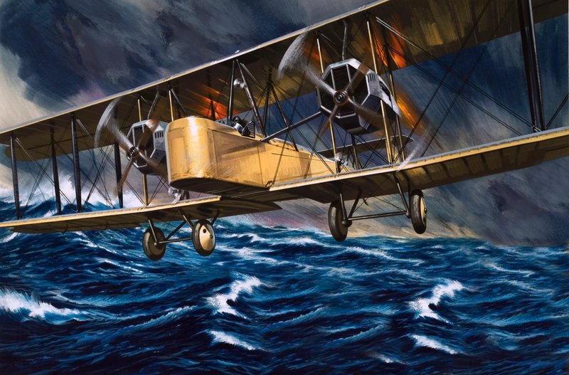 Vimys over bølgerne af Wilf (20th century) Hardy