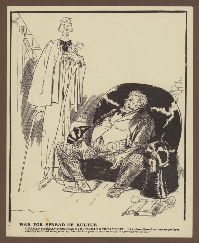 War for Spread of Kultur (litho) af Will Dyson