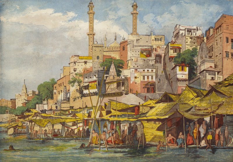 Benares, Indien af William Carpenter