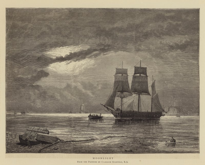 Måneskin af Clarkson Frederick Stanfield