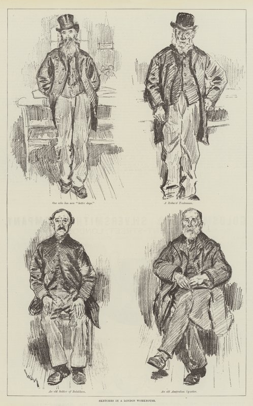 Skitser i et London Workhouse af William Douglas Almond