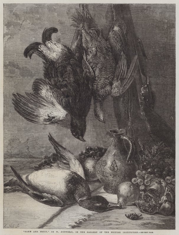 Vildt og frugt af William Duffield