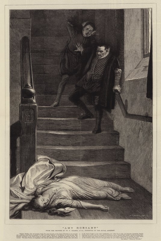 Amy Robsart af William Frederick Yeames