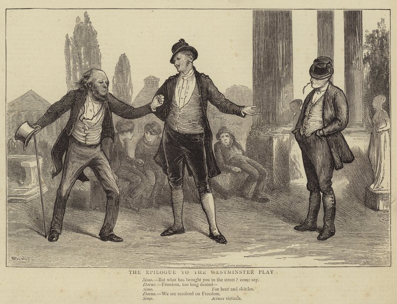 Epilog til Westminster-spillet af William III Bromley