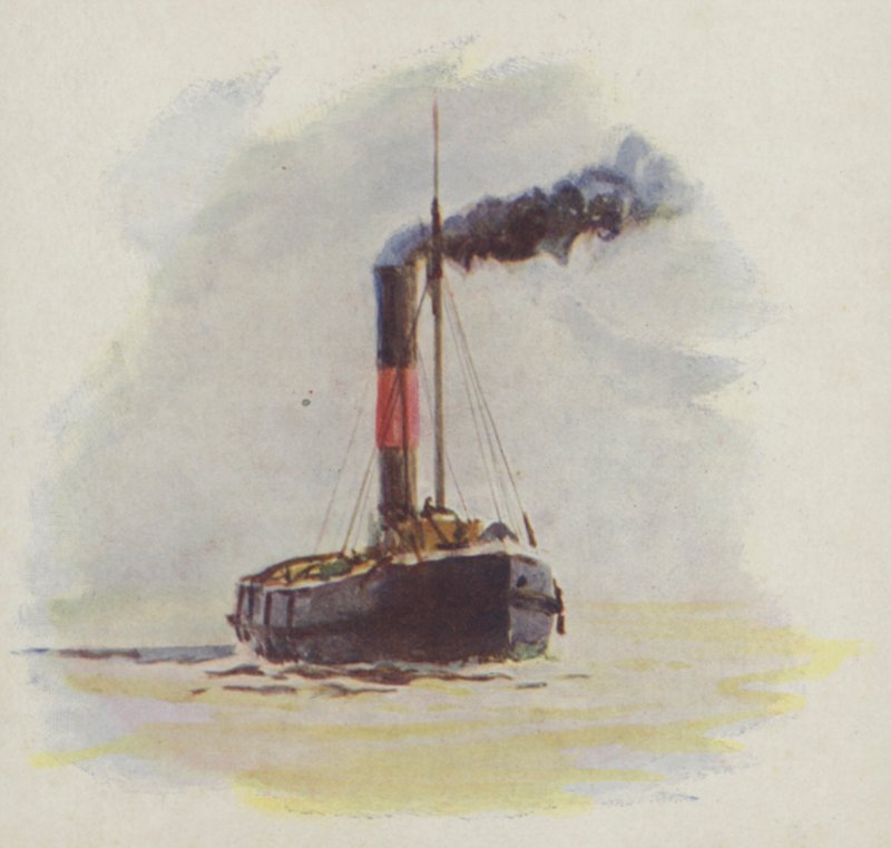 Slæbebåden af William Lionel Wyllie