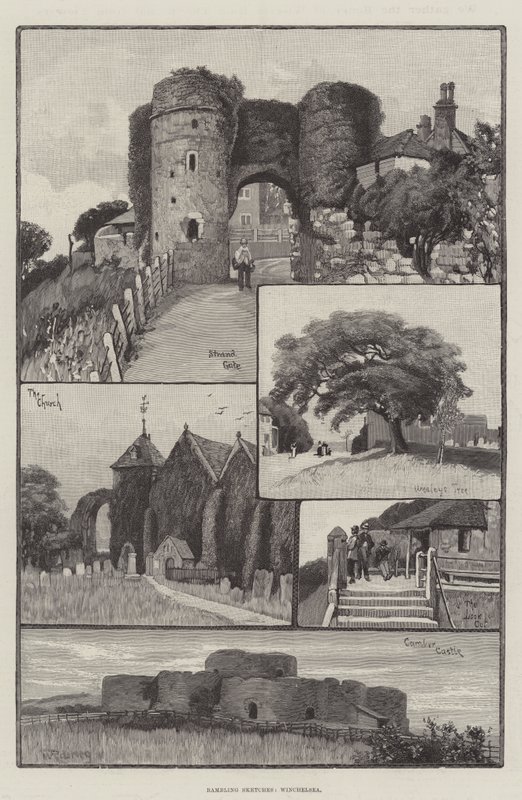 Vandrende skitser, Winchelsea af William Rainey
