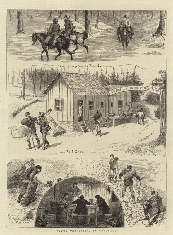 Hård rejse i Colorado af William Ralston