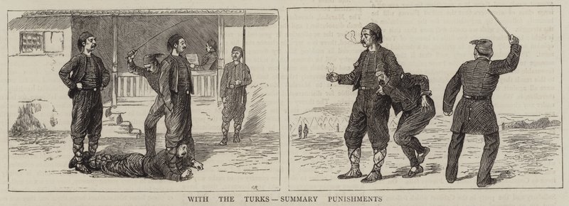 Hos Tyrkerne, Sammenfattende Straffe af William Ralston