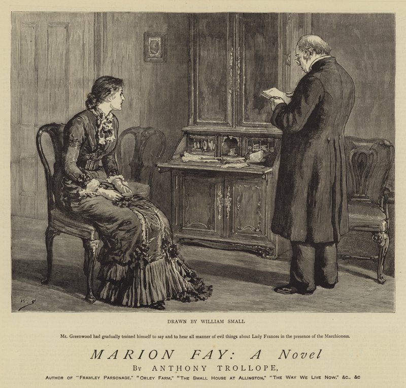 Marion Fay, en roman af William Small
