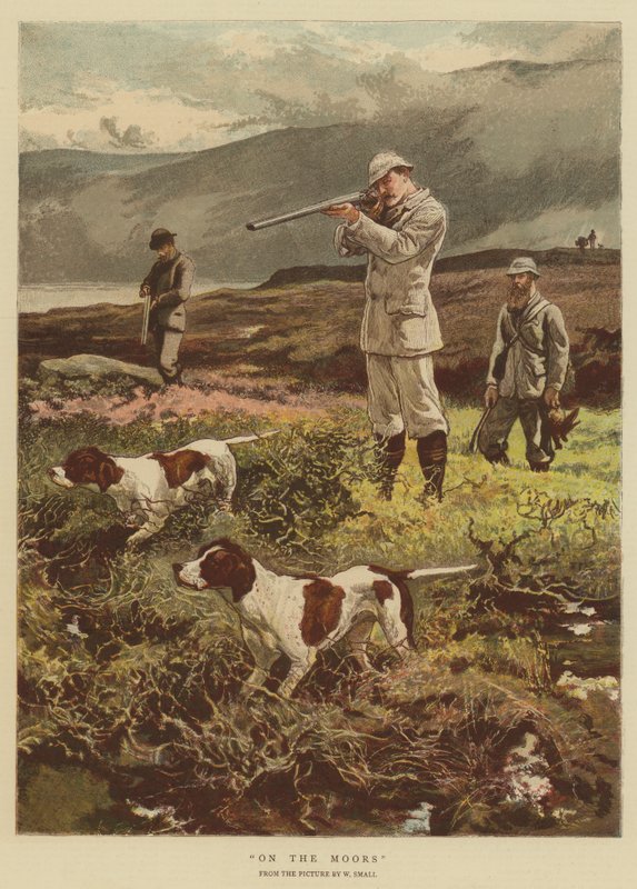 På maurerne (chromolitho) af William Small