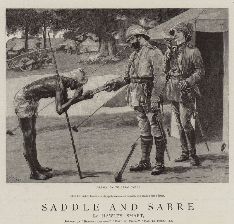 Sadel og Sabel af William Small