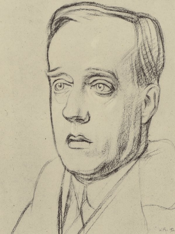 Gustav Holz (litho) af William (after) Rothenstein