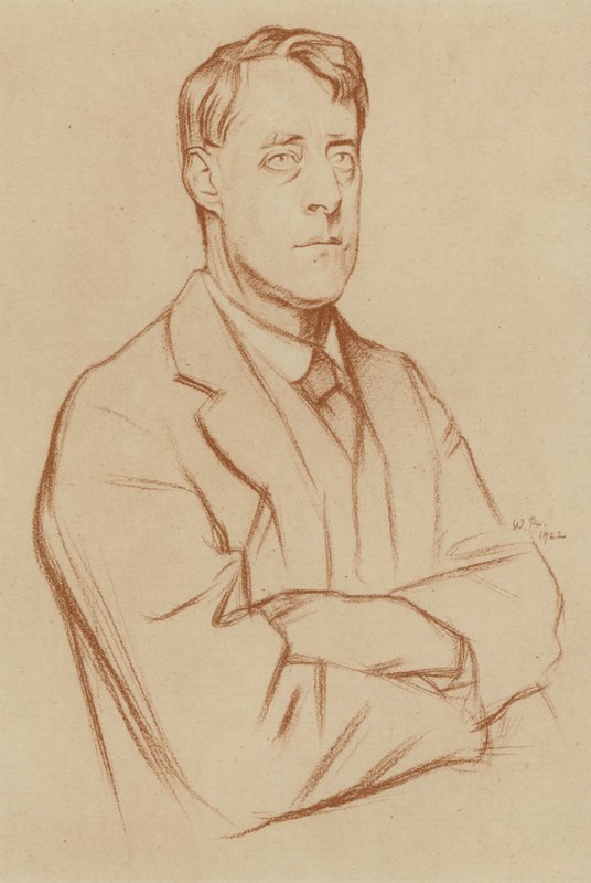 Laurence Binyon (litho) af William (after) Rothenstein