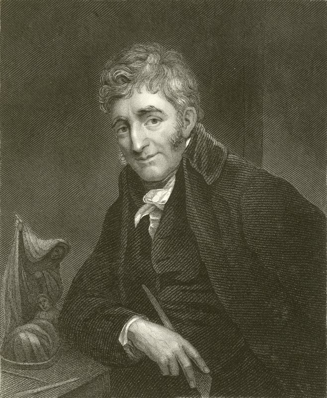Portræt af Nollekens af William Beechey