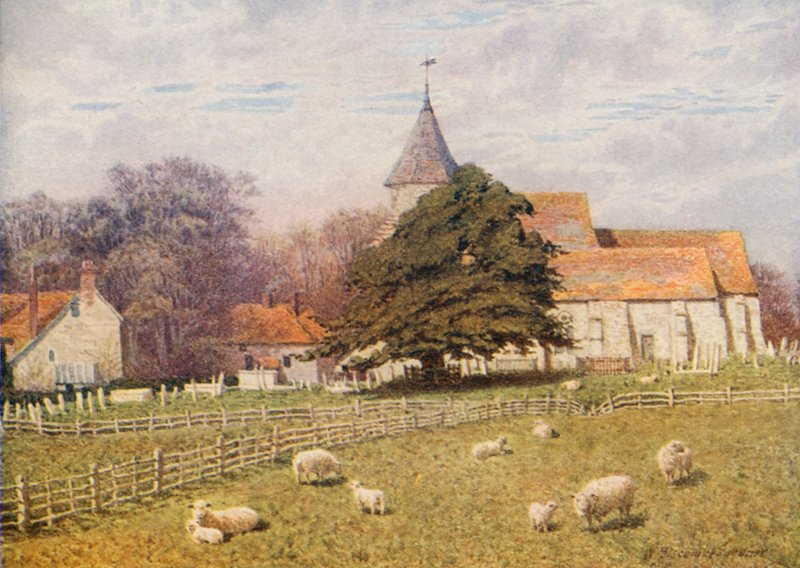 Romney (farvelitografi) af William Biscombe Gardner