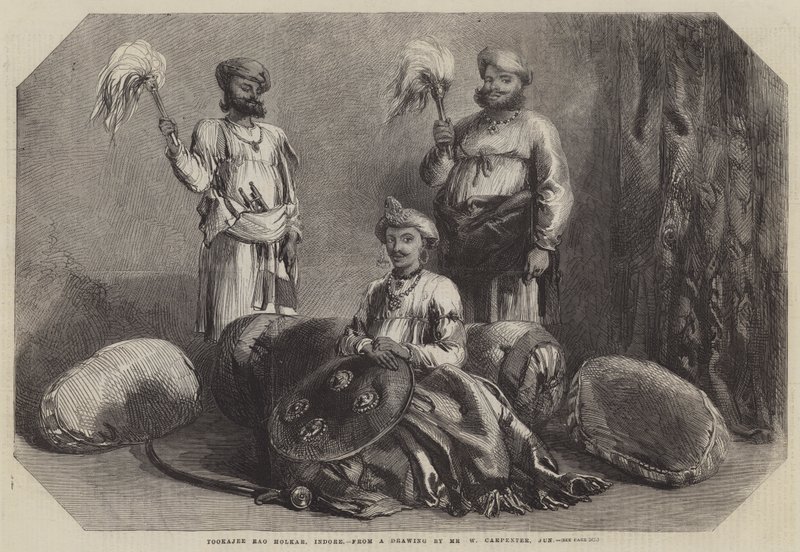 Tokaji Rao Holkar, indendørs af William Carpenter