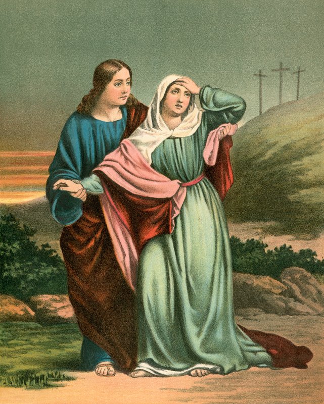 St. John fører Mary hjem af William Dobson