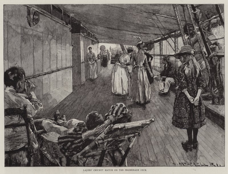 Livet til søs på en australsk linjefart af William Hatherell