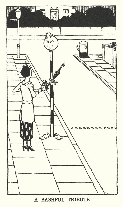 En blufærdig hyldest (litho) af William Heath Robinson