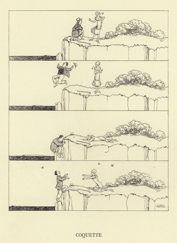 Coquette af William Heath Robinson