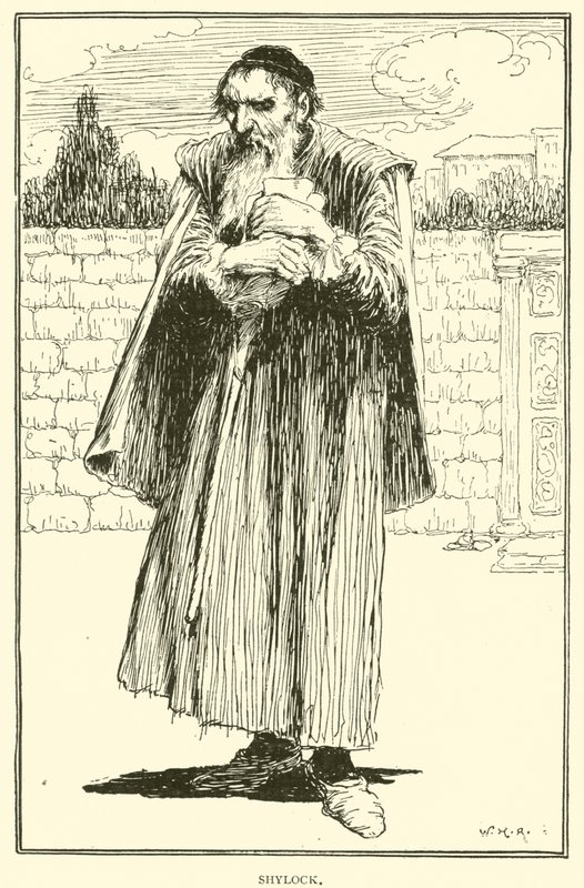 Shylock af William Heath Robinson