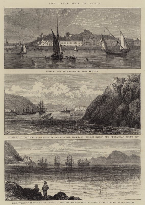 Borgerkrigen i Spanien af William Henry James Boot