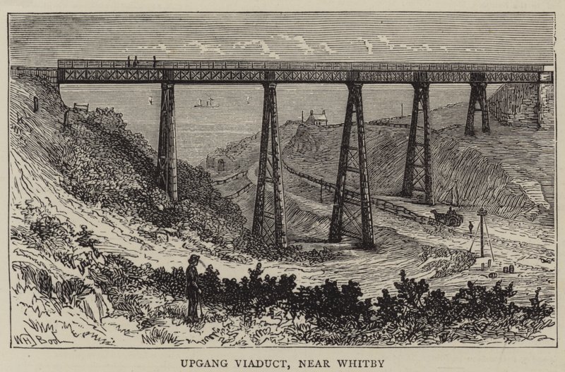 Upgang Viaduct, nær Whitby af William Henry James Boot