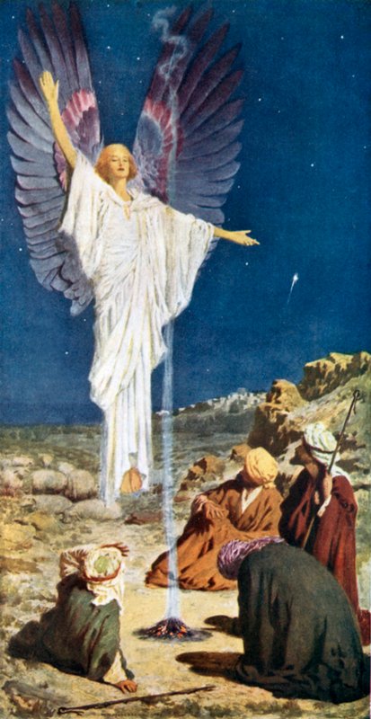 Den første Noel af William Henry Margetson