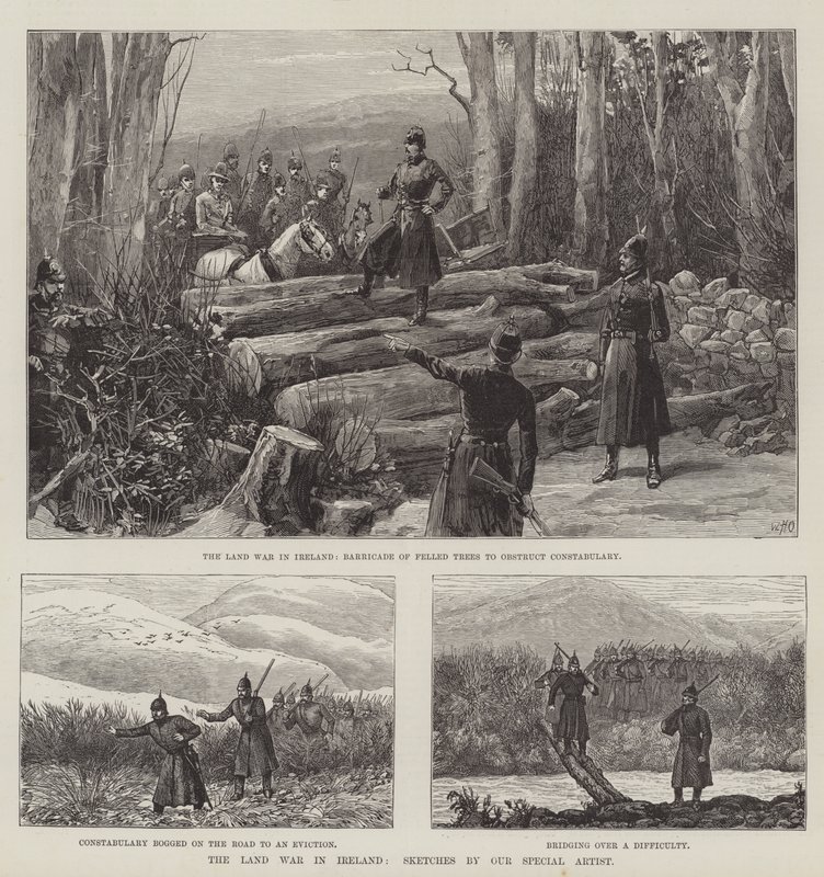 Landkrigen i Irland af William Heysham Overend