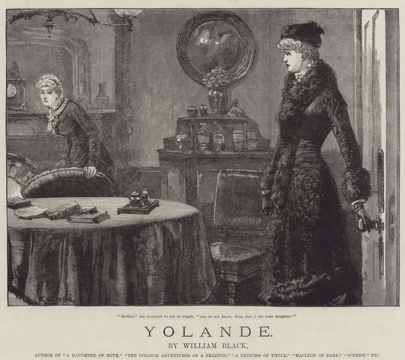 Yolande, af William Black af William Heysham Overend