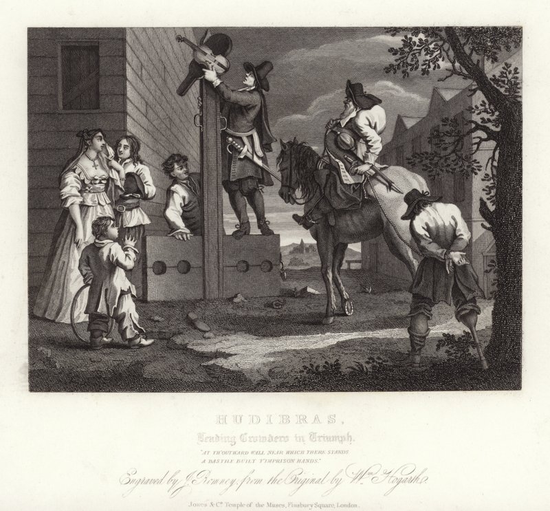 Hudibras af Samuel Butler af William Hogarth