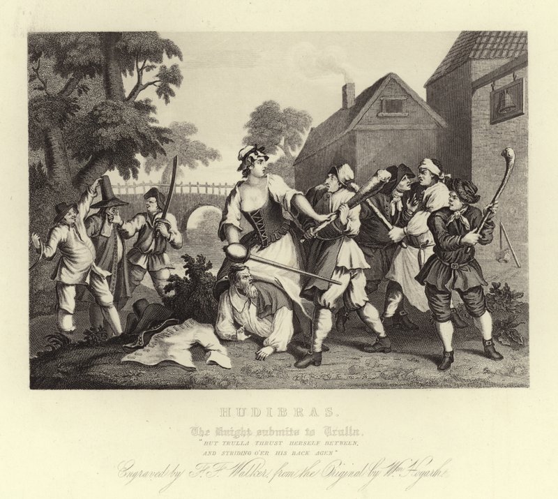 Hudibras af Samuel Butler af William Hogarth