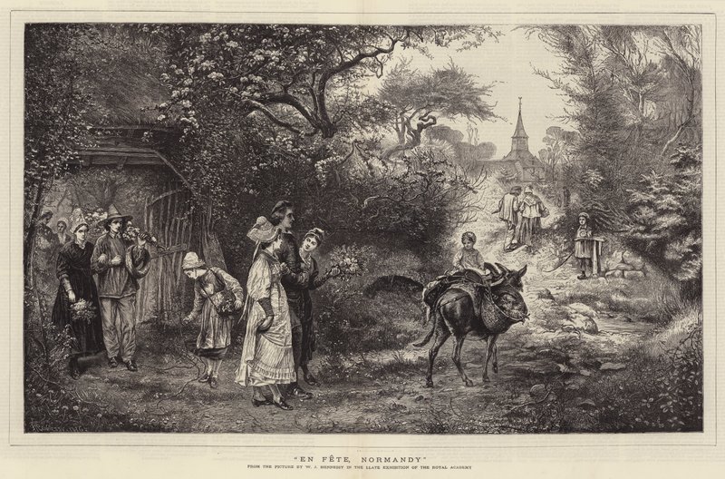 I Fete, Normandiet af William John Hennessy
