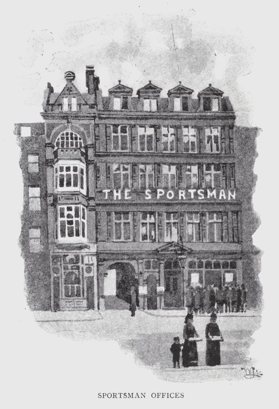 Sportsmand kontorer (litho) af William Luker