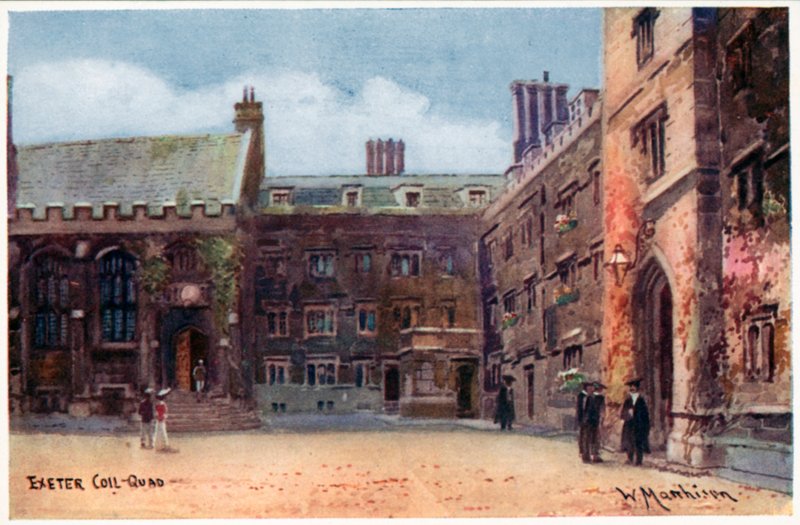 Exeter College, Quad af William Matthison