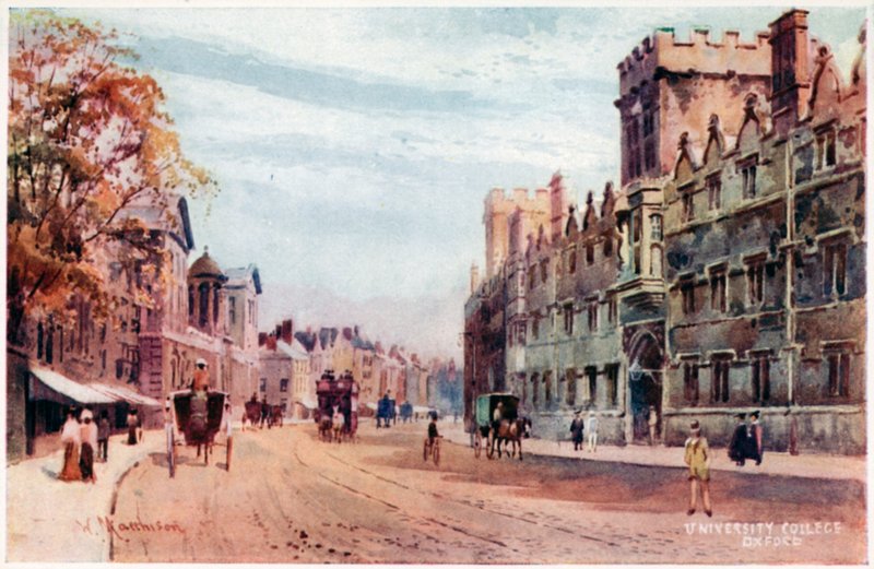 High Street, Oxford af William Matthison