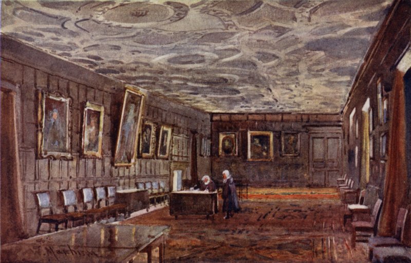 Kombinationsrummet, St Johns College af William Matthison