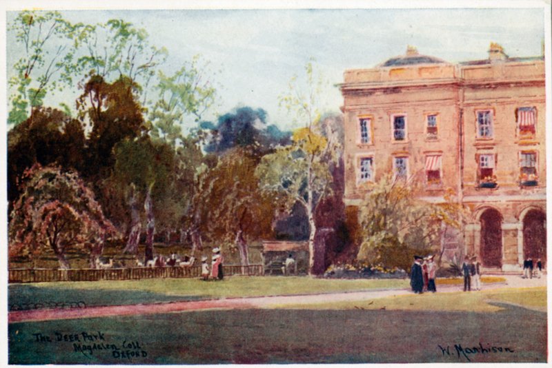 Dyrehaven, Magdalen College, Nye Bygninger af William Matthison