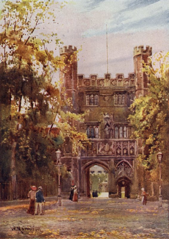 Gateway of Trinity College af William Matthison