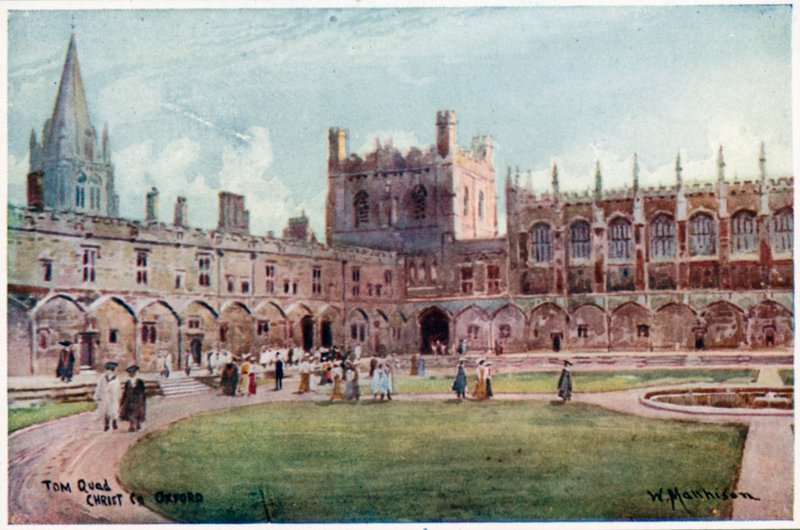 Tom Quad, Christchurch af William Matthison