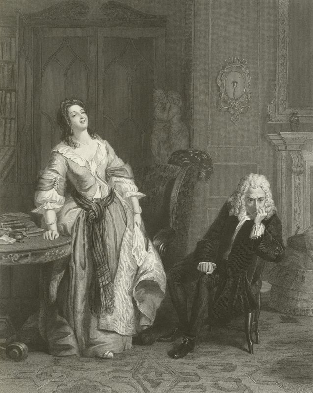Den afviste digter af William Powell Frith