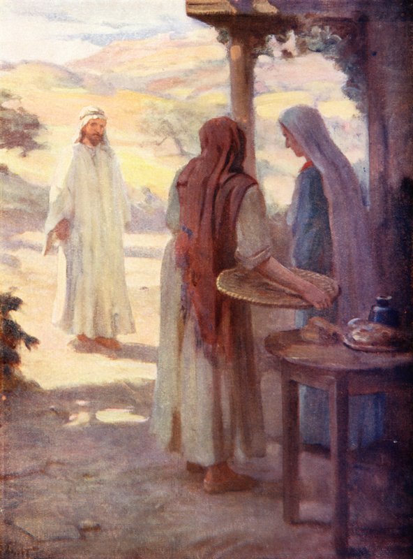 Hjemmet i Betania, Johannes xii af William Pratt