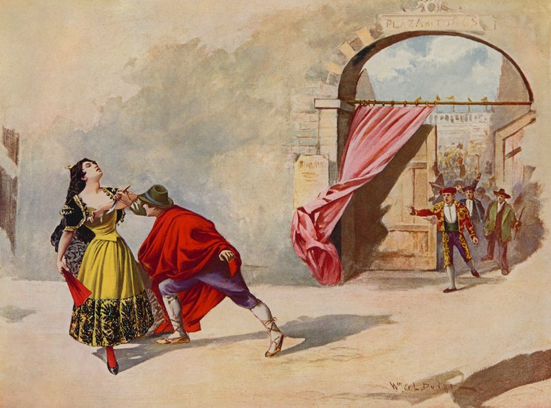Carmen, akt IV scene ii af William de Leftwich Dodge