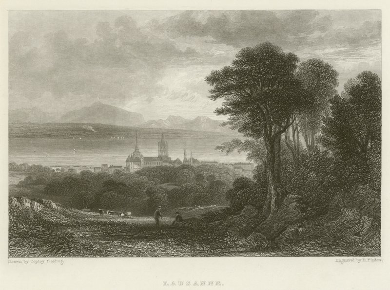 Lausanne af after A.V. Copley Fielding