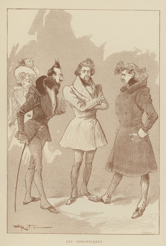 Romantikerne af after Albert Robida