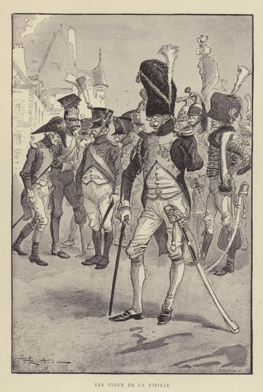 De Gamle af after Albert Robida